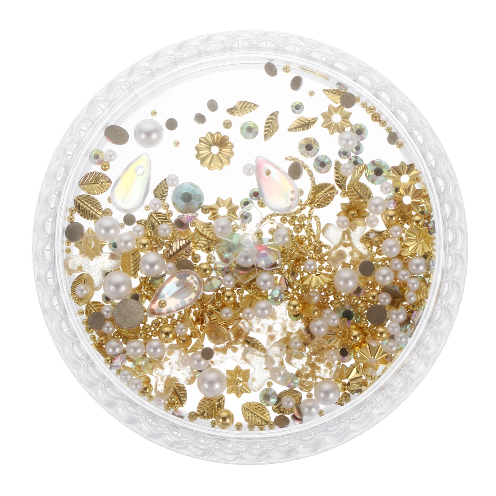 

Nail Art Accessories DIY Metal Decor for Natural Artificial Nails Women Ladies Creative Premium Material Perfect Gift Nail