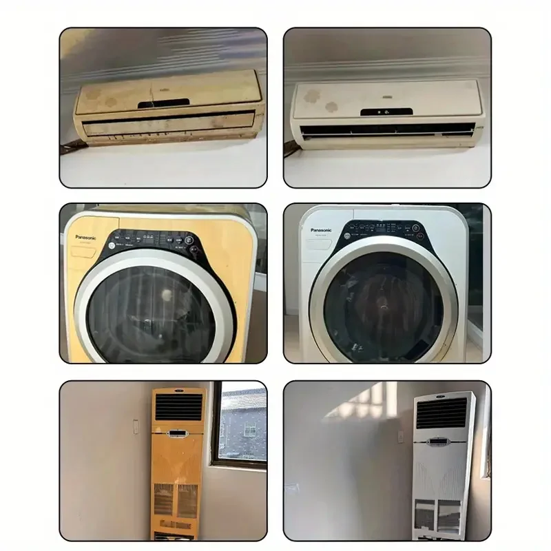 100ml Universal Plastic Renewal Spray - Efficient Surface Reviver, Home Appliance Yellowing Remover, Air Conditioner Restoration view 4