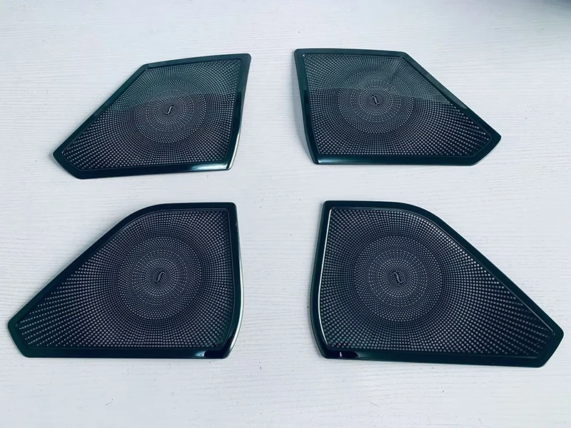 

Накладка на динамик из нержавеющей стали, внутренняя отделка, декоративное кольцо для двери, рамка стереосистемы, молдинг для Toyota Prius XW60 2022 2023