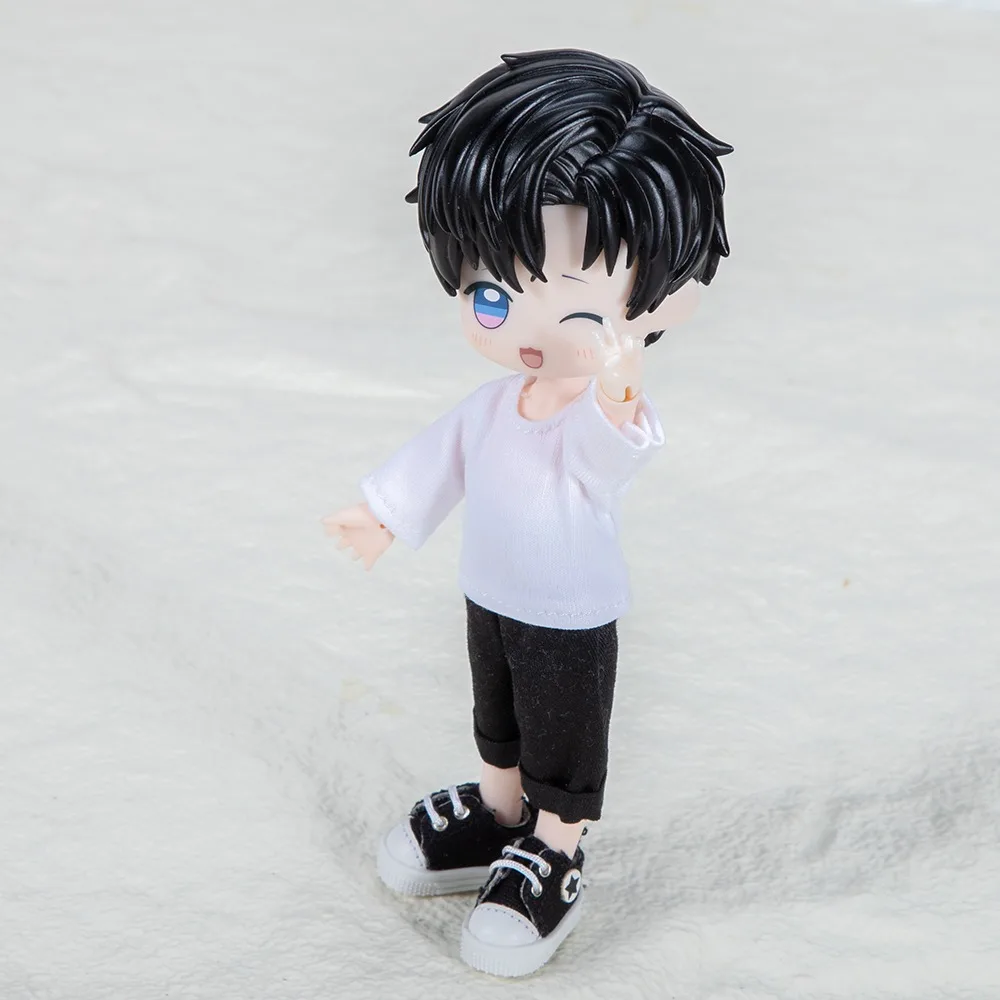 OB11 베이비 돌 드레스 GSC 피규어 클레이 피규어 긴팔 티셔츠 1/12 BJD 아사미 2.0 베어 바디 인형 옷