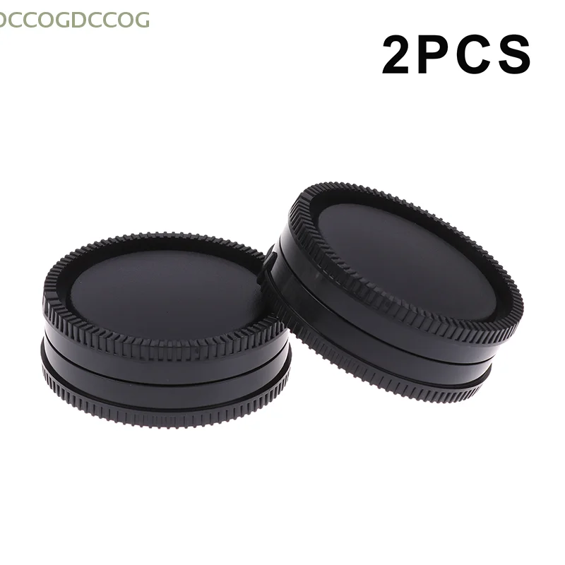 NEX7 NEX5 NEX3 A7 A7R2 플라스틱 카메라 렌즈 캡 방진 커버와 호환되는 E-마운트 용 2Pcs 후면 캡