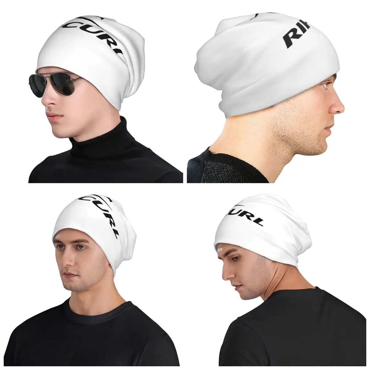 

Rip Curl Unisex Adult Beanies Caps Knitted Bonnet Hat Warm Hip Hop Autumn Winter Outdoor Skullies Hats