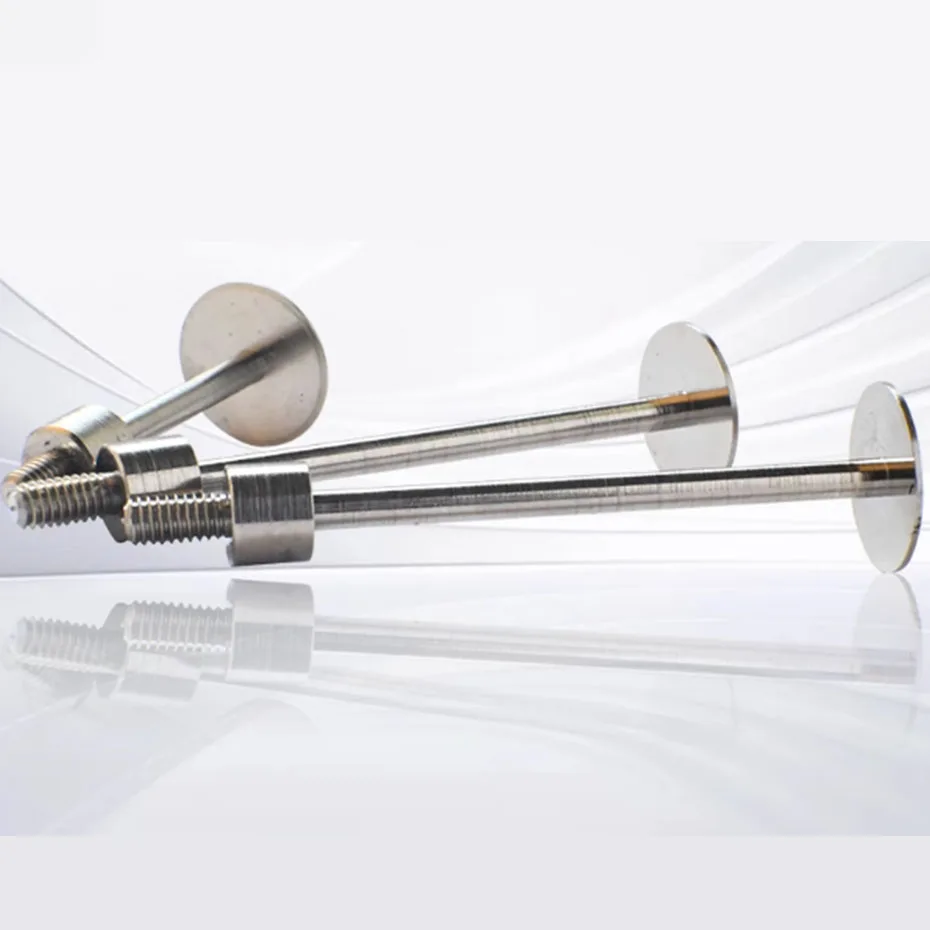 Height gauge T-shaped measuring needle M2.5 thread measuring head disc probe special-shaped measuring needle dial gauge needle