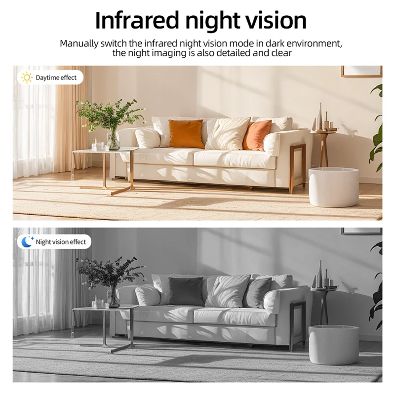 Беспроводная Wi-Fi камера FFYY-Mini F1 с ночным видением для записи видео и мониторинга безопасности на открытом воздухе