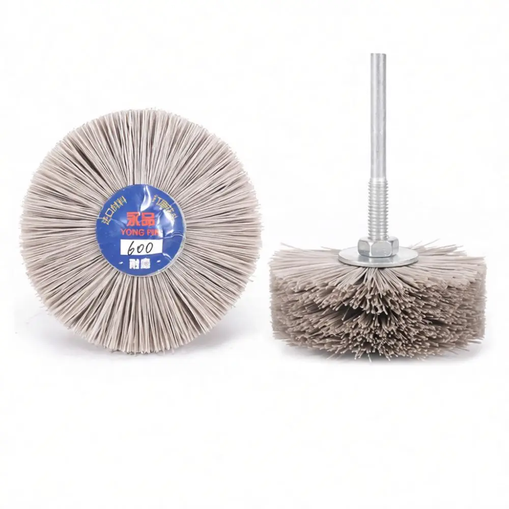 Professional Abrasive Filament Wheel For For Yongpin Woodworking Mahogany Root Carving Polishing Relief Grinding Brush