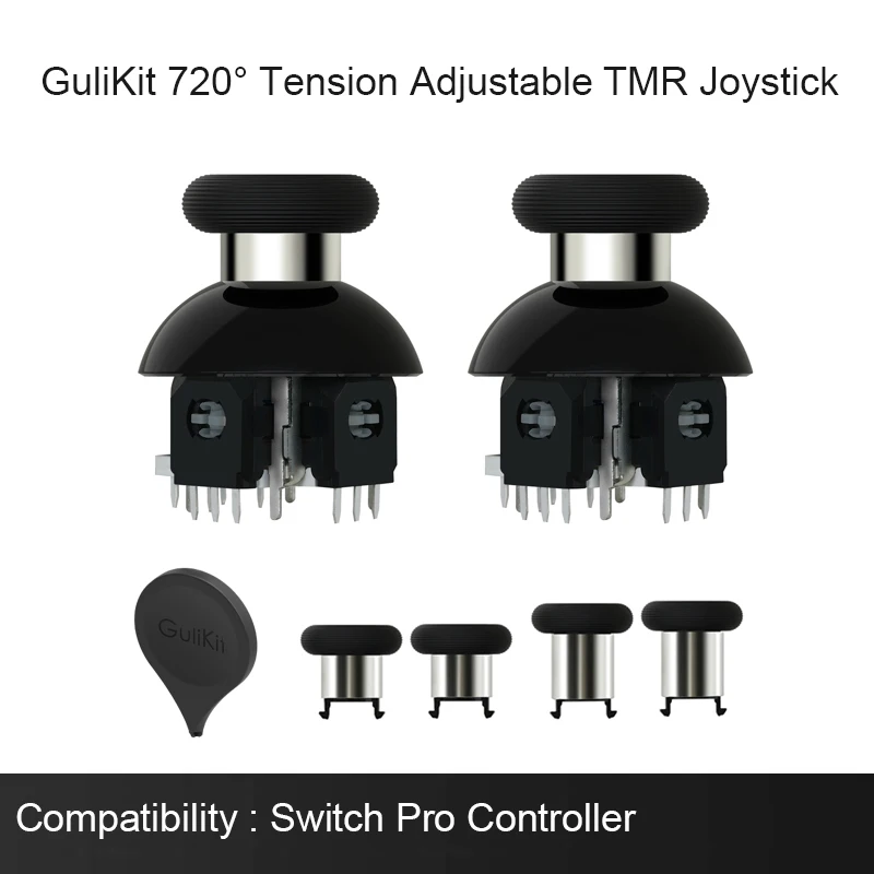 GuliKit 720 °   Spanning Verstelbare TMR-joystick voor PS4 P