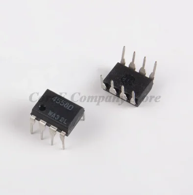 5/10/50/100pcs 4558D NJM4558D Dual Operational Amplifier (Dual Op-Amp) Chip Packing 8-DIP