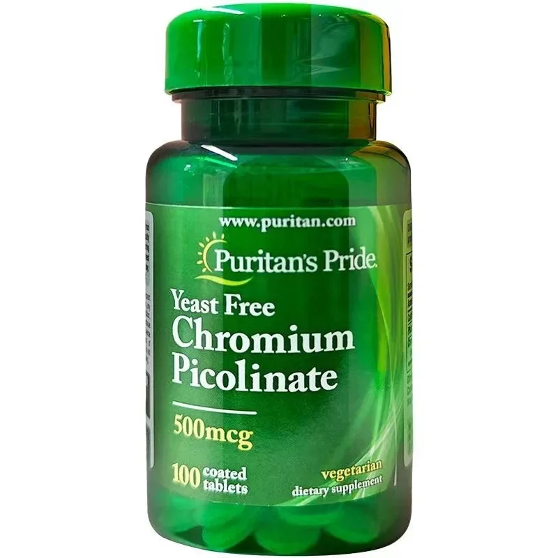 Free Shipping: Chromium Picolinate 500 Mcg 100 Tablets