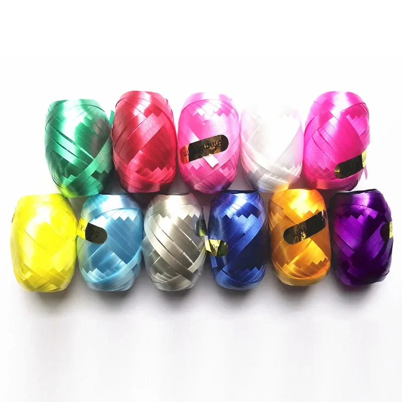 6pcs/lot Balloon Ribbon Mix Color Balloon Strings Balloon Tail Accessories Curling DIY Packing Birthday Party Wedding Decoration
