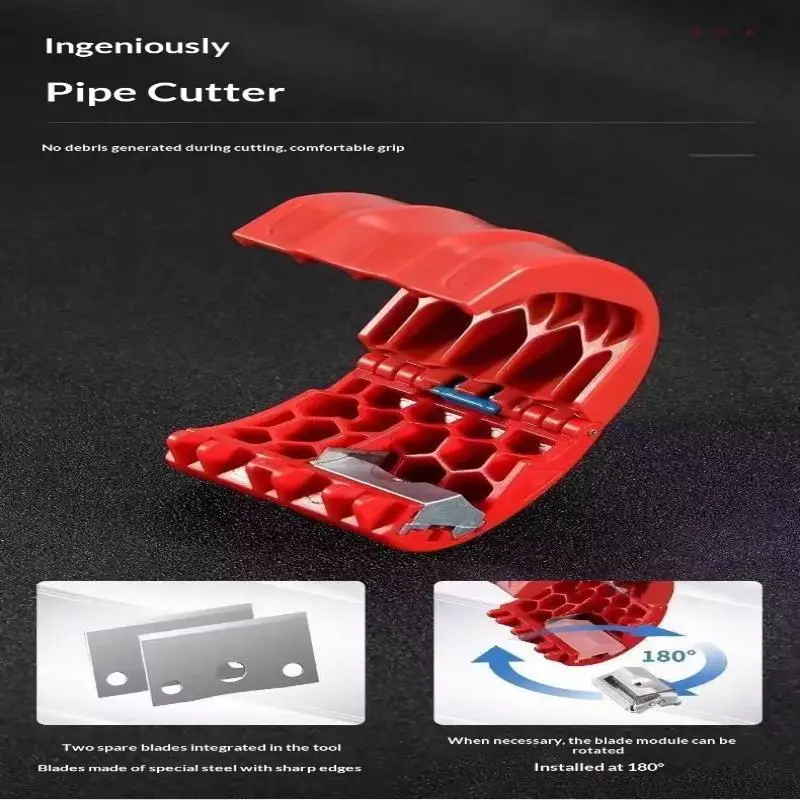 PVC Tubing Cutter Manual Water Pipe Scissor Sharp and Efficient Cutting Tool for DIY Home Garden Projects