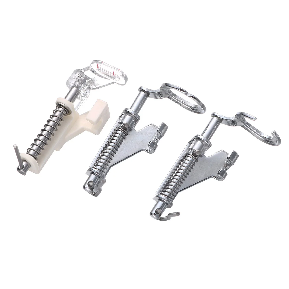 

3pcs Sewing Machine Presser Foots Set Multifunctional Embroidery Pressure Foot For Lightweight Fabric Household Sewing