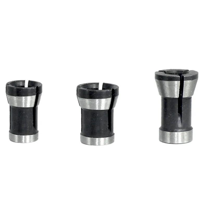 PZHI-16 Stuks Router Spantang Set Chuck Heads Adapter Voor Boren Graveren Trimmen Carving Machine Elektrische Router Frees