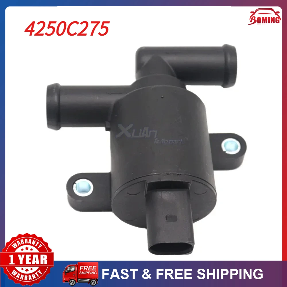

New Good Heater Control Valve 4H0121671D 4H0121671B For AUDI A4 A5 A6 C7 A7 A8 Q5 VW Golf 7 Passat B8 Cooling Solenoid Valve