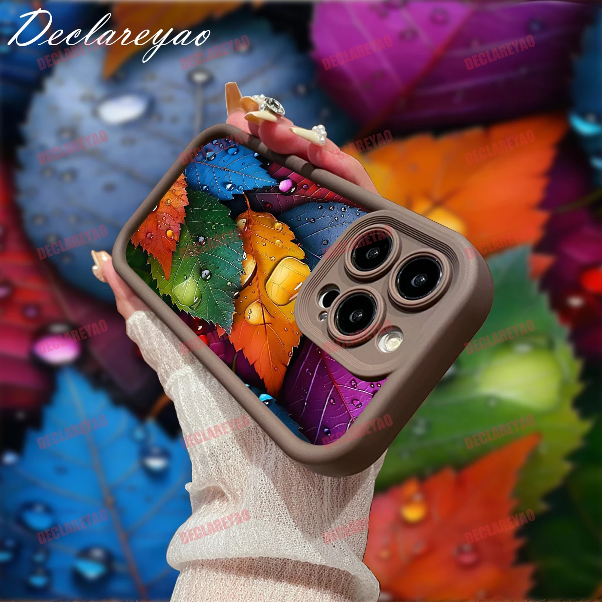 DECLAREYAO حافظة رفيعة وخفيفة الوزن غير لامعة من مادة البولي يوريثان الحراري لهاتف آيفون 12 Mini 11 Xs Max XR Air 16 Pro 16e 15 Plus 14 13 حافظة مضادة للصدمات #1