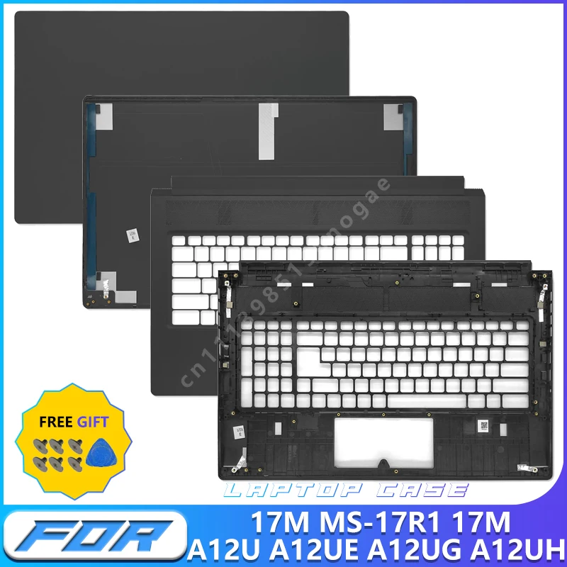 Laptop LCD Back Cover，Upper Case For 17M MS-17R1 17M A12U A12UE A12UG A12UH Replacement