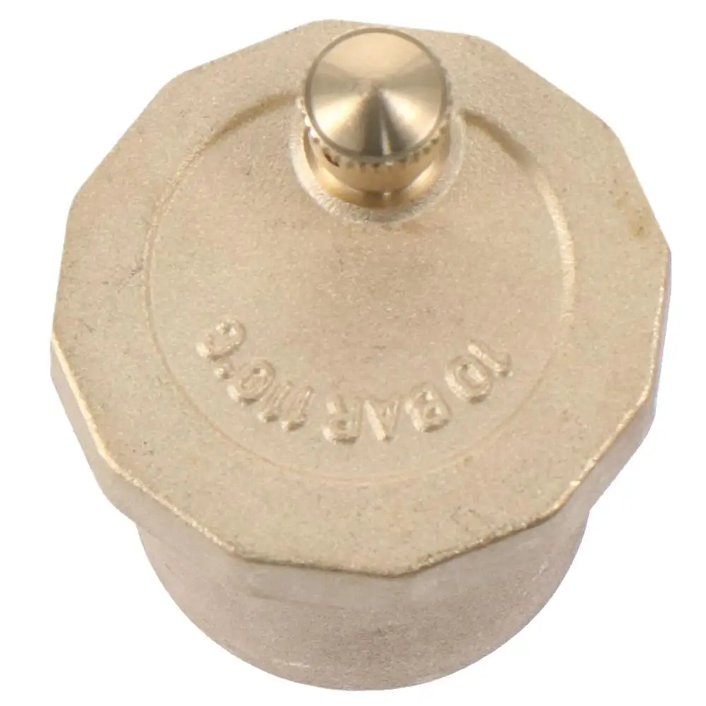 التلقائي النحاس تعويم مجموعة صمامات الذهب الإصدار العمودي صمام تنفيس 1/2 "G صمام تنفيس الهواء سخان المياه