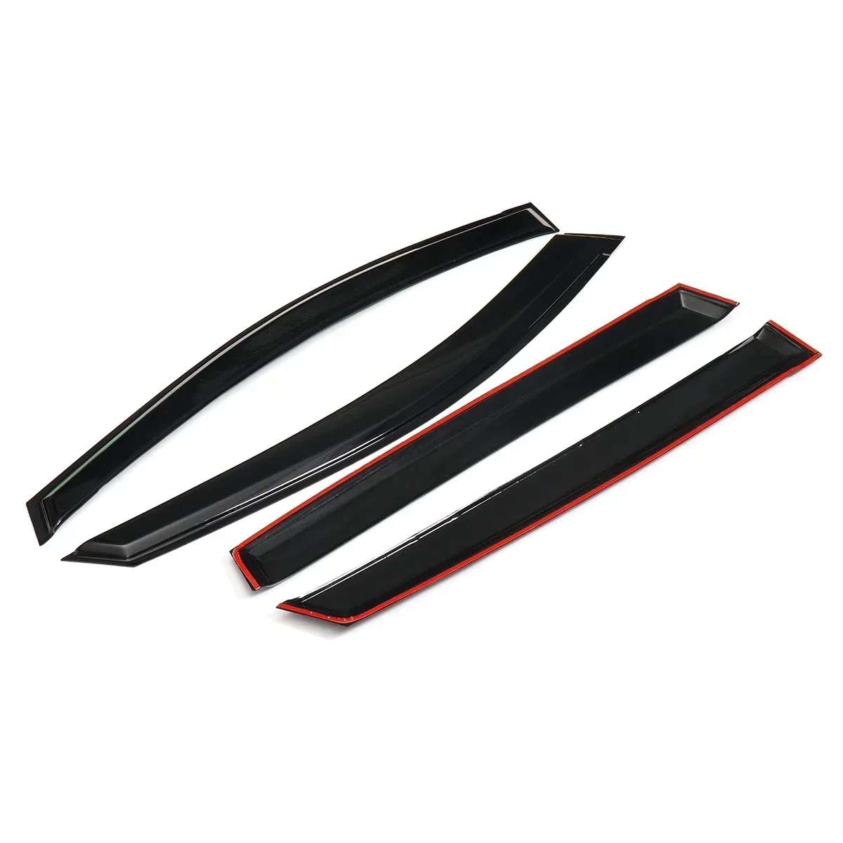 4pcs Window Visor Awnings Shelters Vent Shades Sun Rain Deflector Guard Auto Accessorie for Toyota RAV4 2019 2020