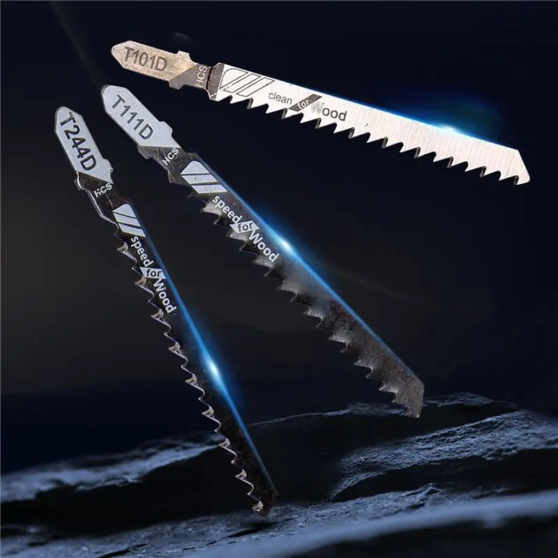 DT35BG 20 Pcs T-Shank Jigsaw Blades Set, Jig Saw Blades Fits Most T Shank Jig Saw, Blades for Cutting Metal, Wood