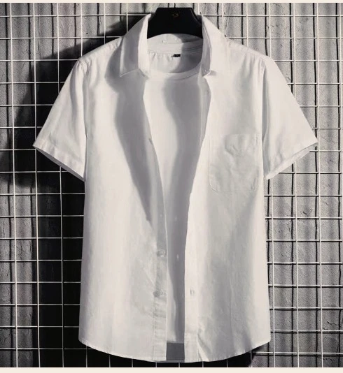 

Мужская одежда 2026, новая модная мужская рубашка с короткими рукавами