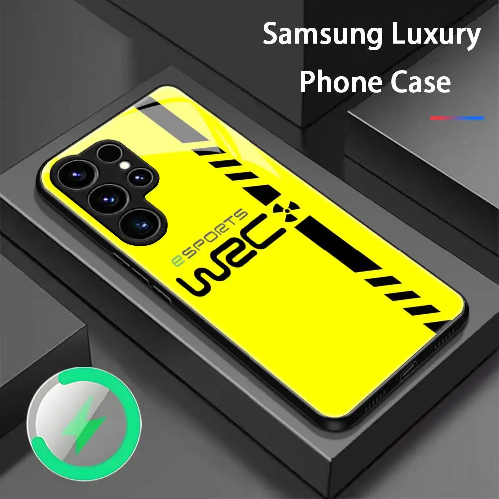 Popular Rally Racin W-WRC Phone Case For Samsung S26 S25 S24 S23 S22 S21 S20 Plus Ultra Glass Magnetic Case