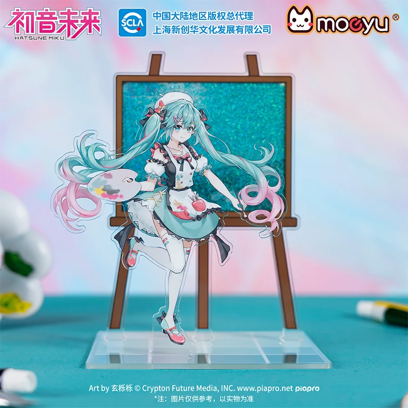 support-de-figurine-en-acrylique-moeyu-hatsune-ata-ku-tableau-noir-de-peintre-quicksand-plaque-de-cosplay-vocaloid-jouets-d'ornement-d'anime-cadeau-pour-les-enfants