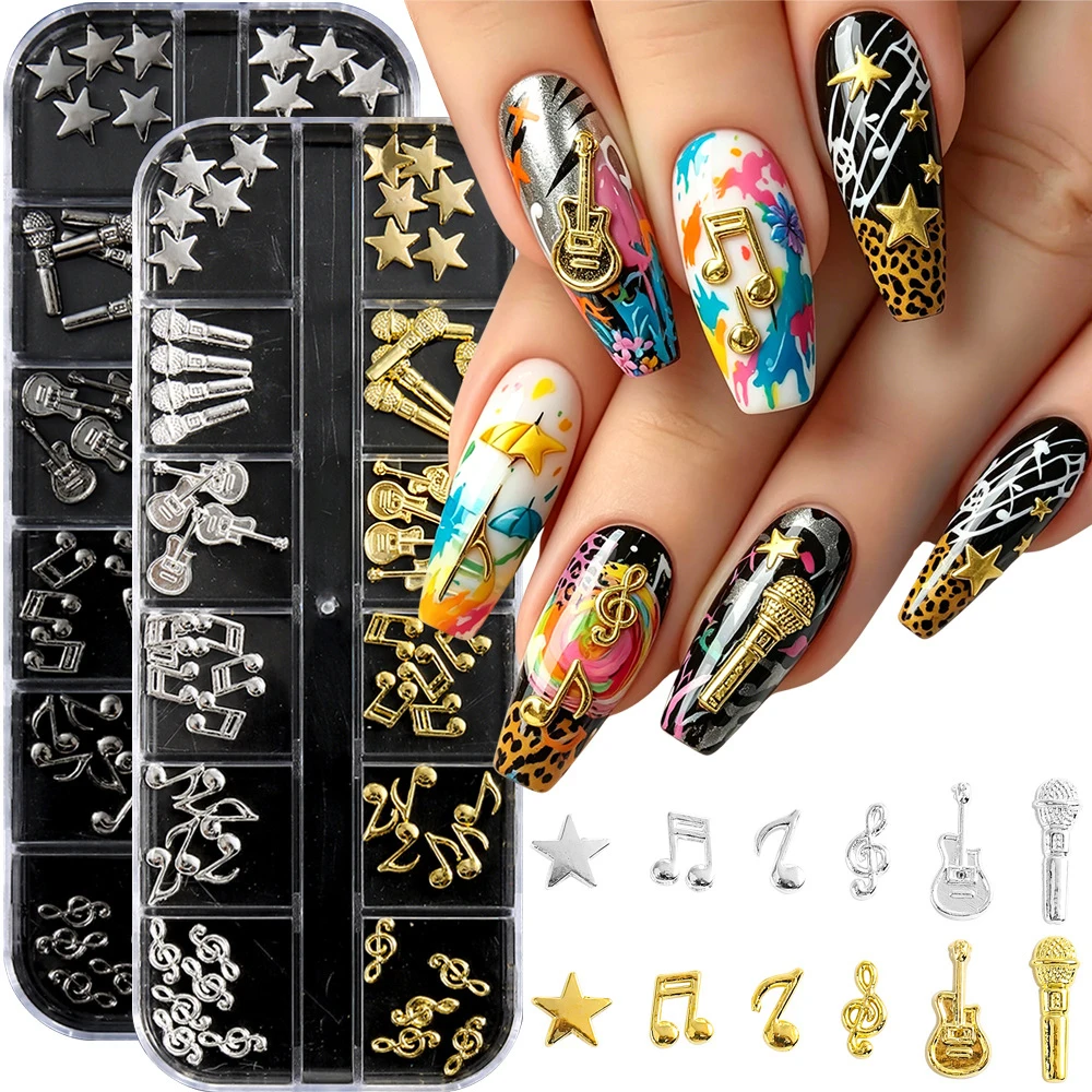 12 Griglie di Decorazioni per - Musical Instrument Diy recensione e prezzo