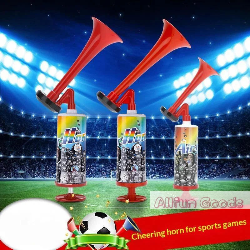 Football Championship Fanfare Reusable Football Stadium Horn Soccer Air Cheering Horn For Boating Sports Events Birthday Parties