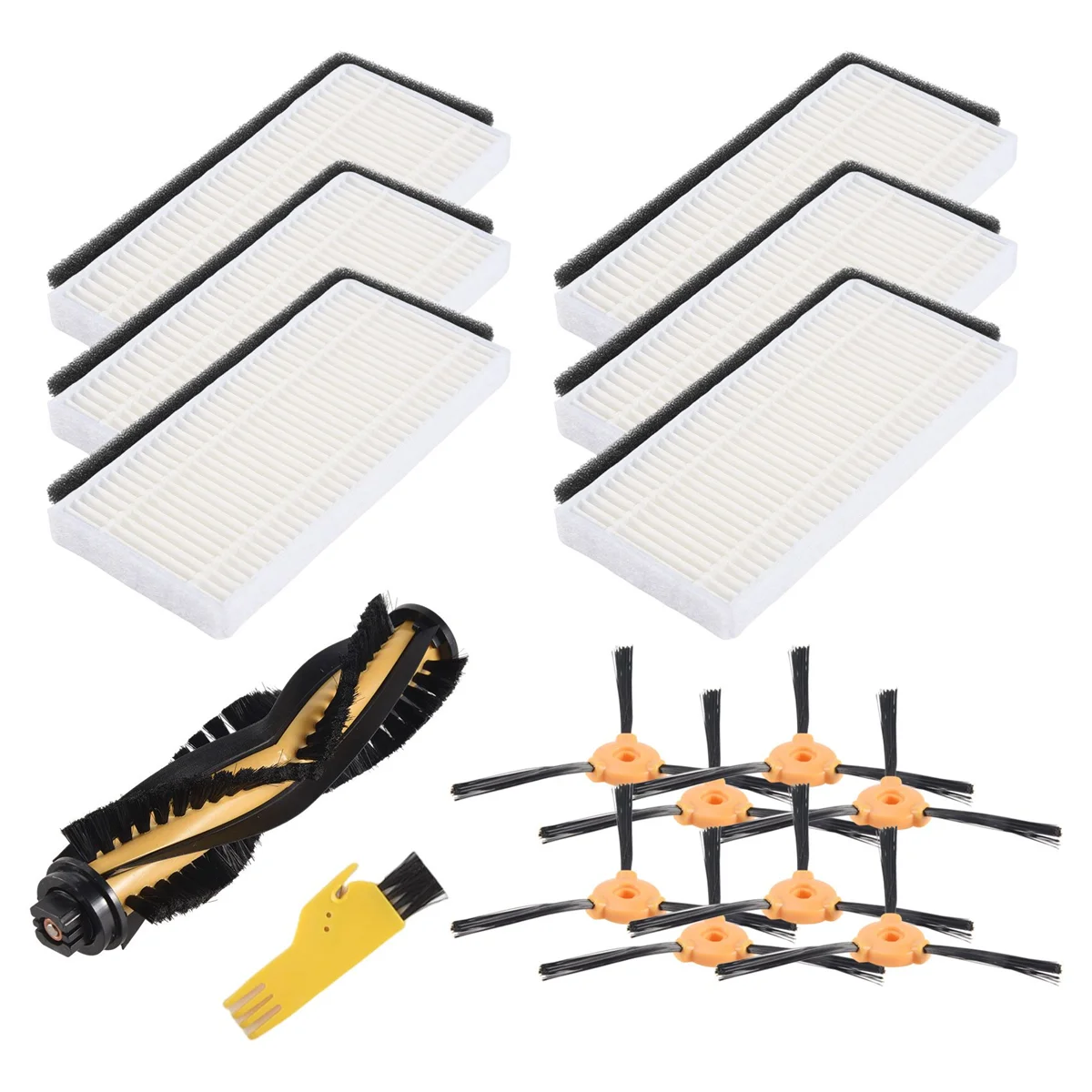 قطع غيار N98R لـ ECOVACS DEEBOT 600 601 605 710 N79 N79S Yeedi K600 K700 جهاز آلي لتنظيف الأتربة طقم ملحقات