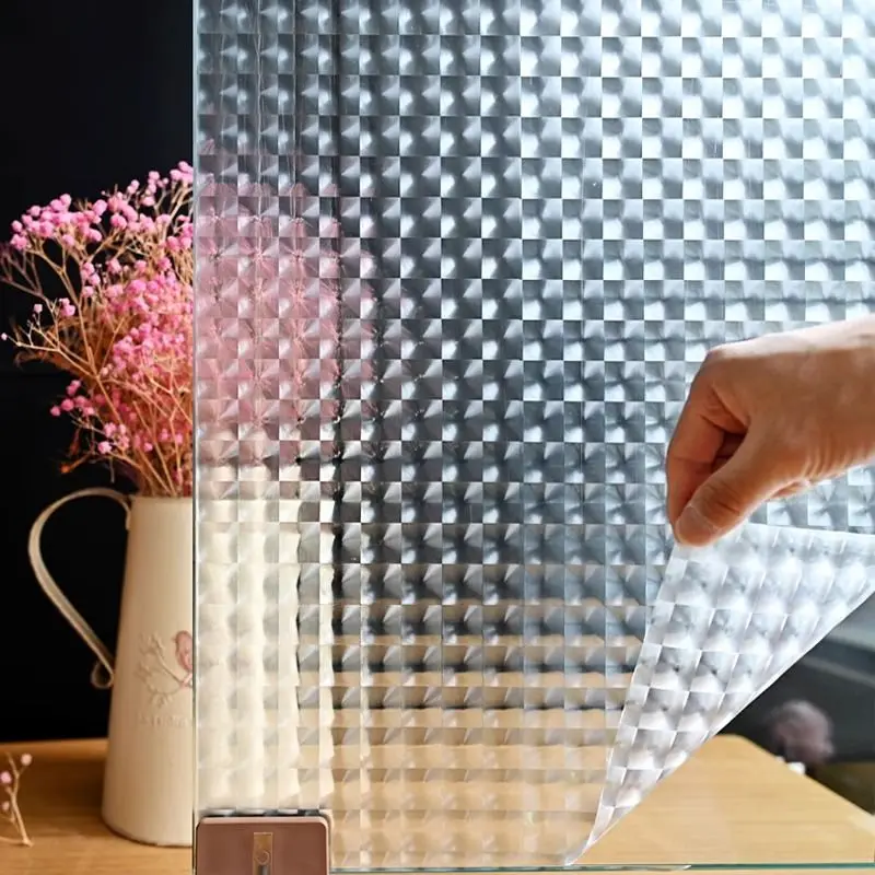 Simple Window Stickers Frosted Glass Wallpaper Translucent Opaque Bathroom Doors Anti Light Leakage Decoration Privacy Film