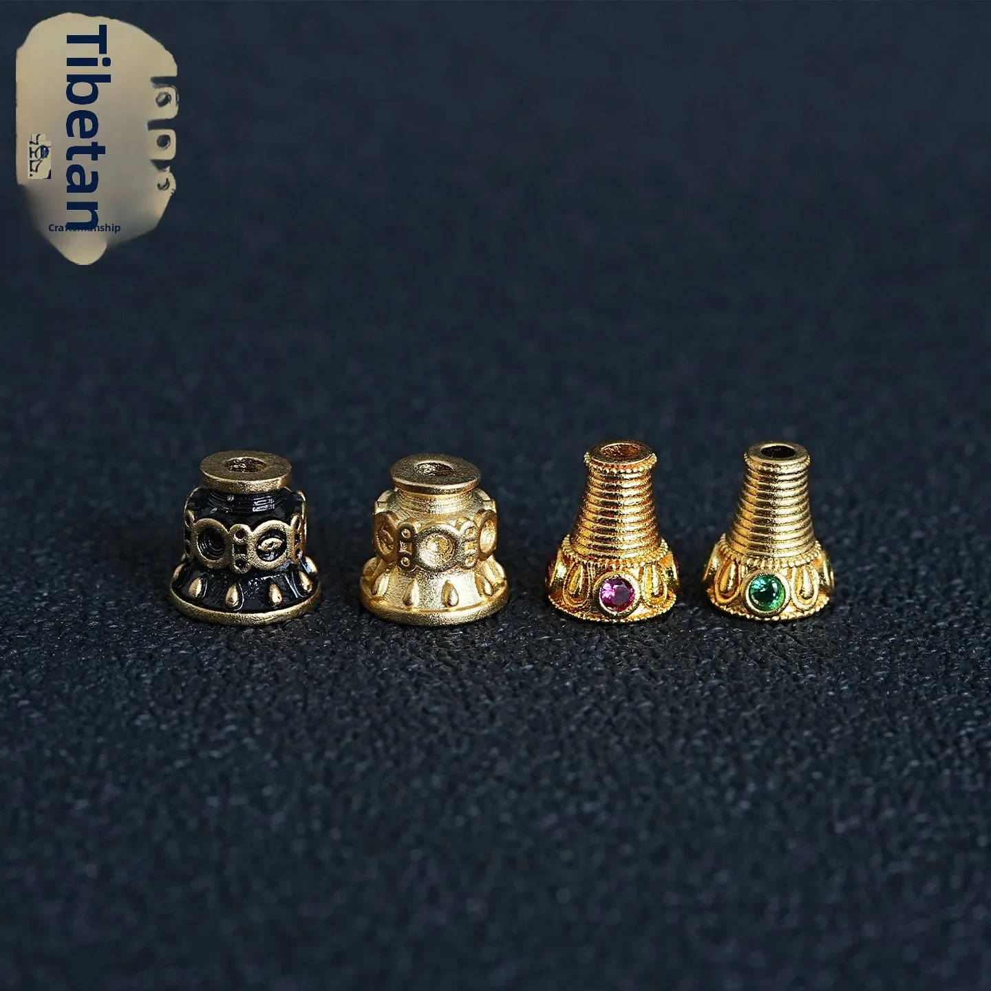 acessorios-tibetanos-banhados-a-ouro-18k-com-diamantes-incrustados-contas-espacadoras-para-pulseira-com-cabeca-de-macaco-ca