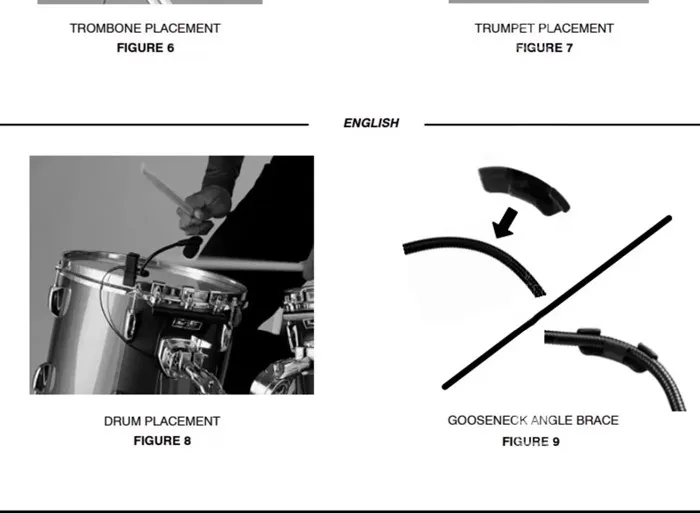 BETA98H C stage performance musical Instrument Microphone BETA98 Mic BETA 98 H/C Guitar Instrument Professional dj equipment