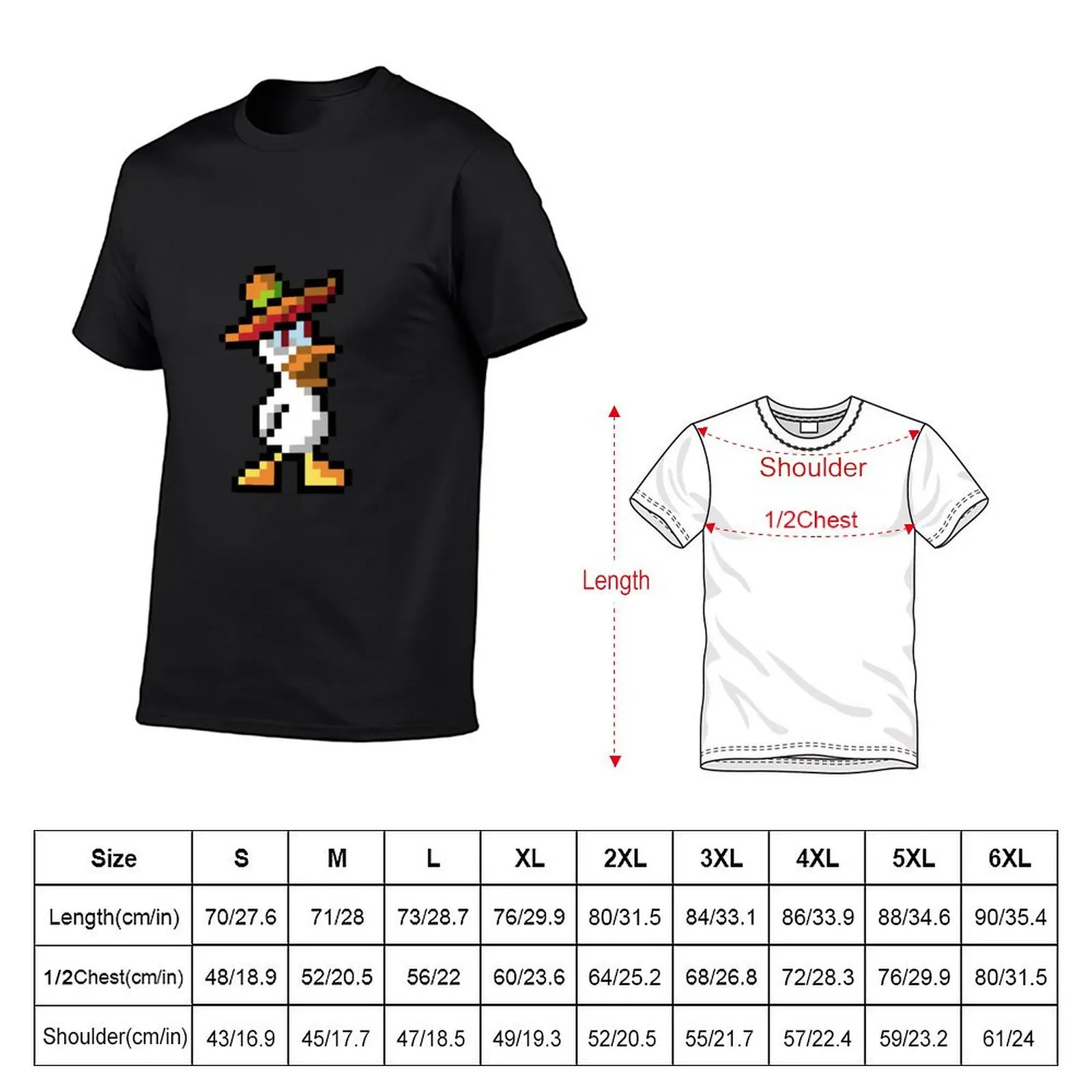 Duck Game Sombreros T-Shirt rapper graphic tees animal prinfor boys plain quick-drying black t shirts for men