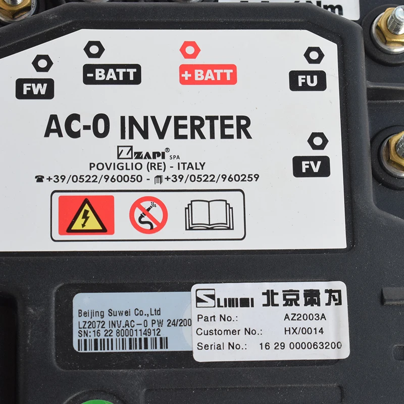 AC-0 24V/200A Controller for EP Forklift China Made AZ2003B Forklift Controller