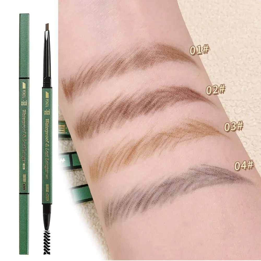 Nicht verschmieren langlebige kosmetische braune Make-up-Tool schwarz feine Augenbrauen stift Augenbrauen stift Augenbrauen verstärker Eyeliner Bleistift