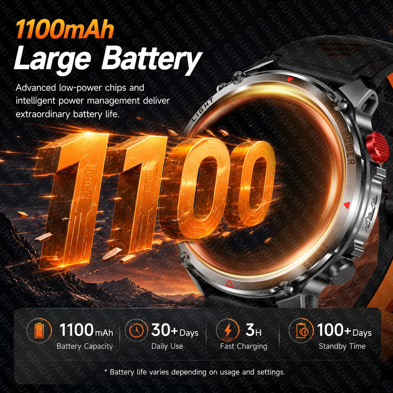 Nuovo Orologio Intelligente da - Outdoor Power Monitor recensione e prezzo