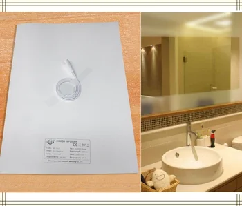 Nouveau tapis chauffant pour miroirs, désembueur de miroirs, tapis chauffant de salle de bain, systèmes de Film chauffant pour la maison et les hôtels