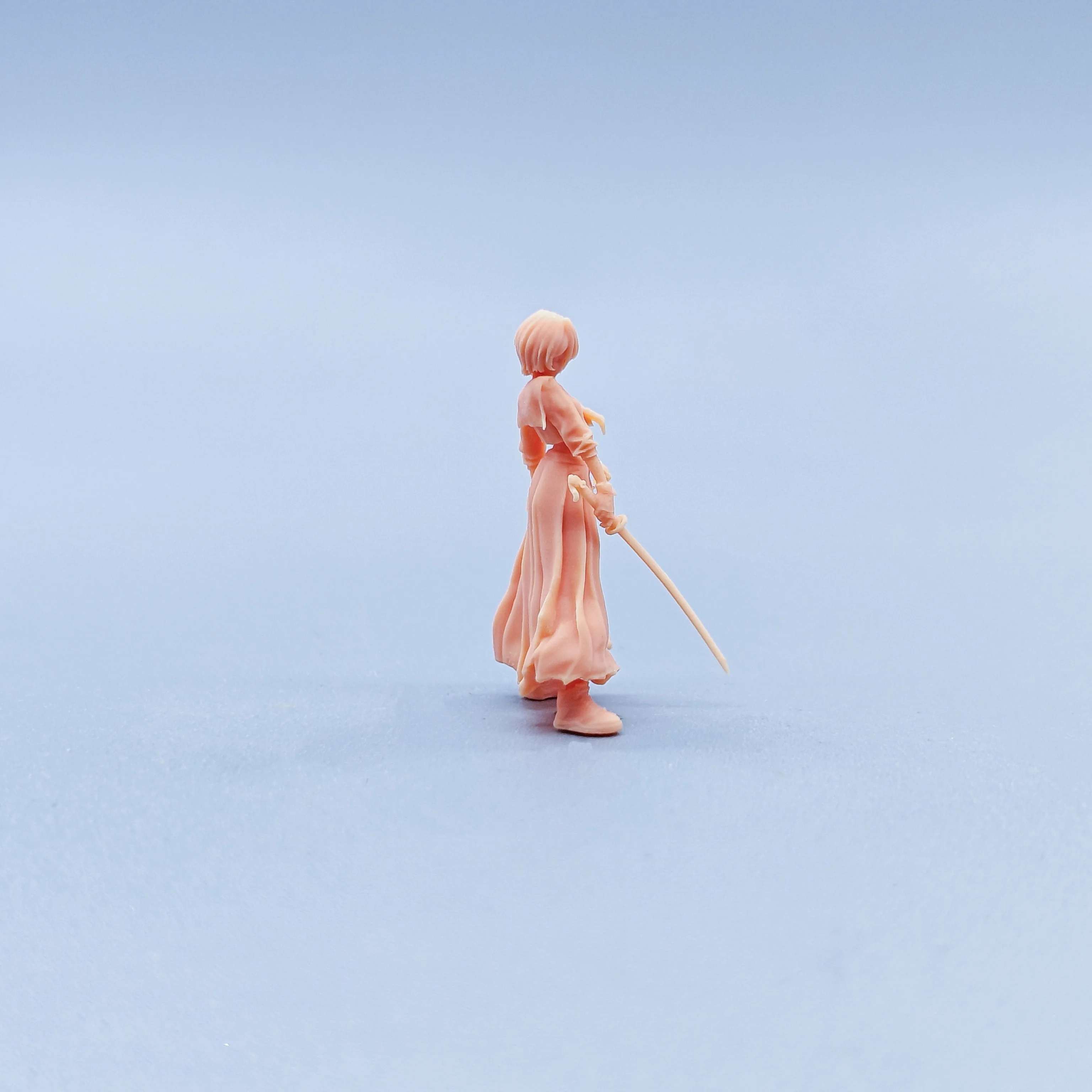 1/64 1/43 Figurines Scale Model Resin Death Kuchiki Rukia Uncolored Miniatures Diorama Hand-painted C408