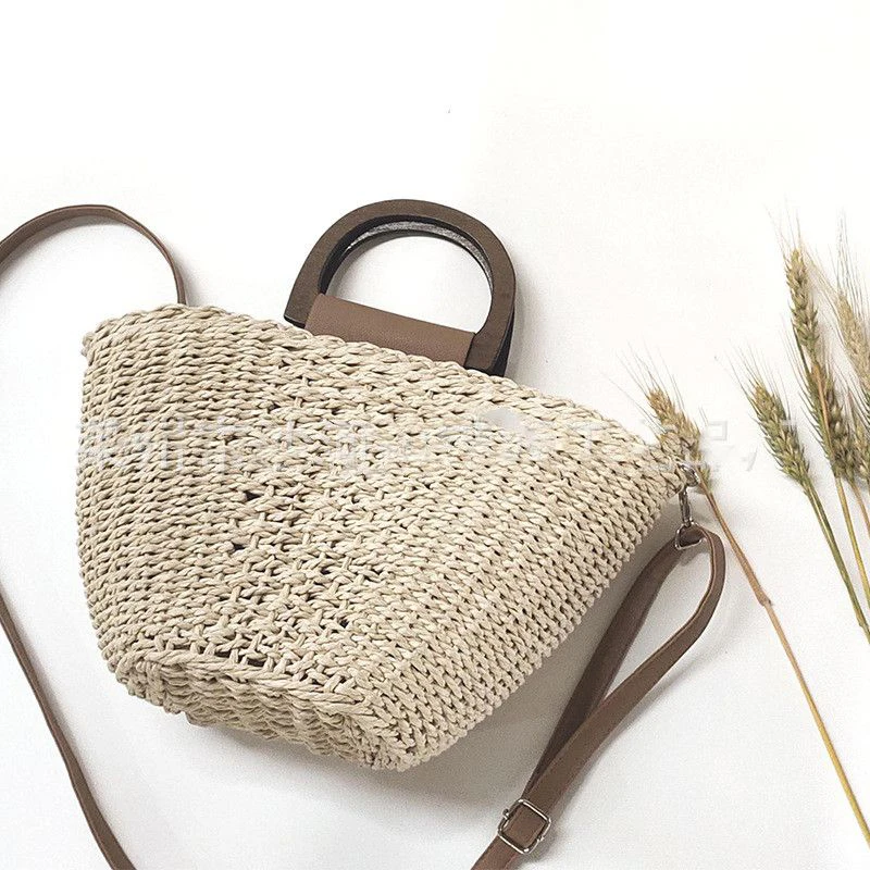 

Vintage Straw Bags Travel Beach Shopping Bag Women's Handbags for Women Wedding Bag Bags