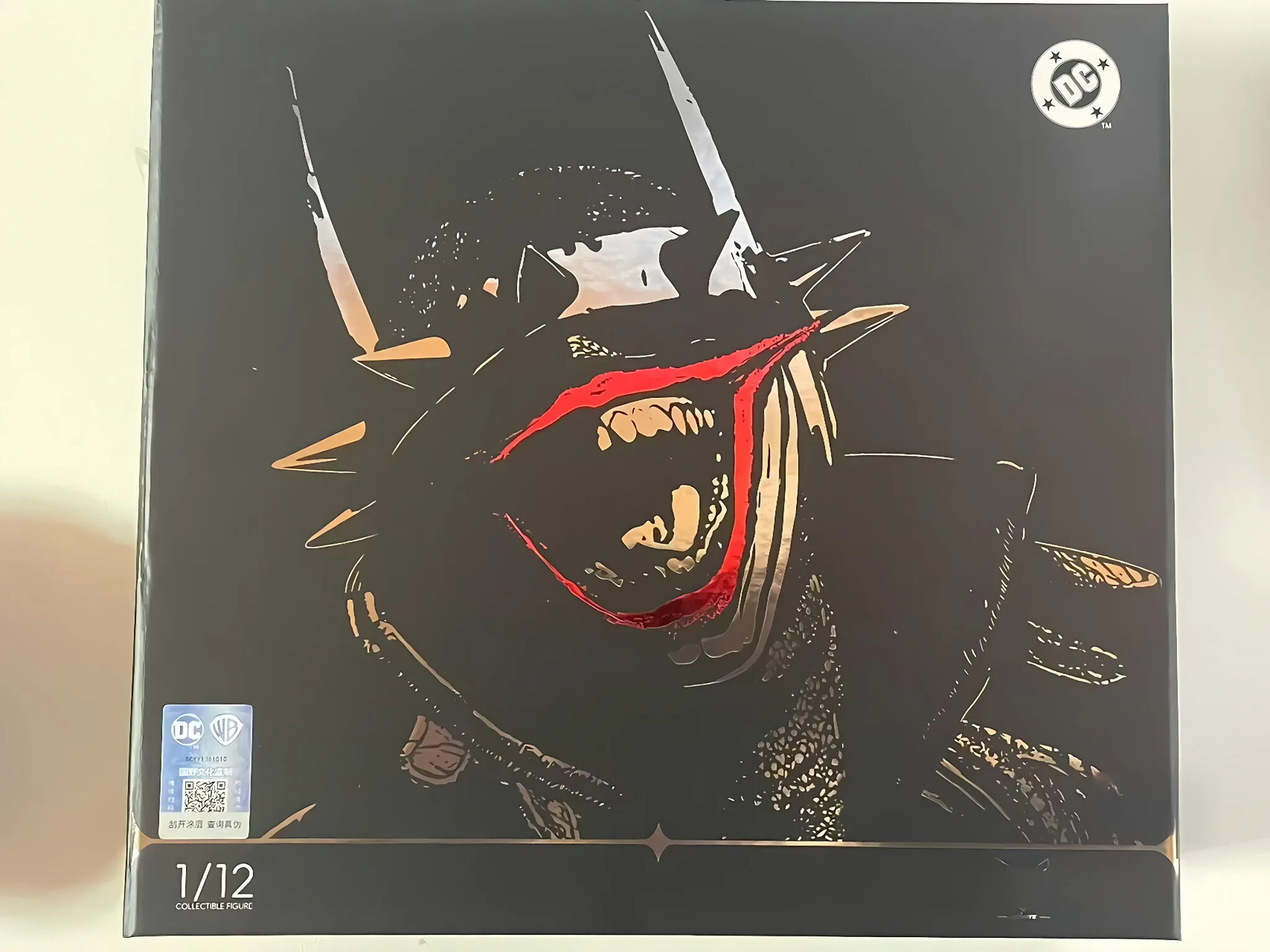 

Spot Goods UPFIG U-P-Finegures (LPZZ) The Laughing Bat Figures Dark Nights:Metal Action Figure 1/12 Batman Figurine Gift Toys