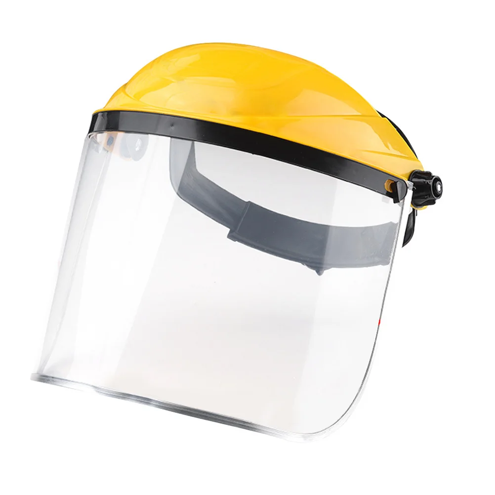 Welding Face Mask Transparent Lightweight Design for Outdoor Use Riding Walking Motorcycling Dust Oil Spatter Protection Shield