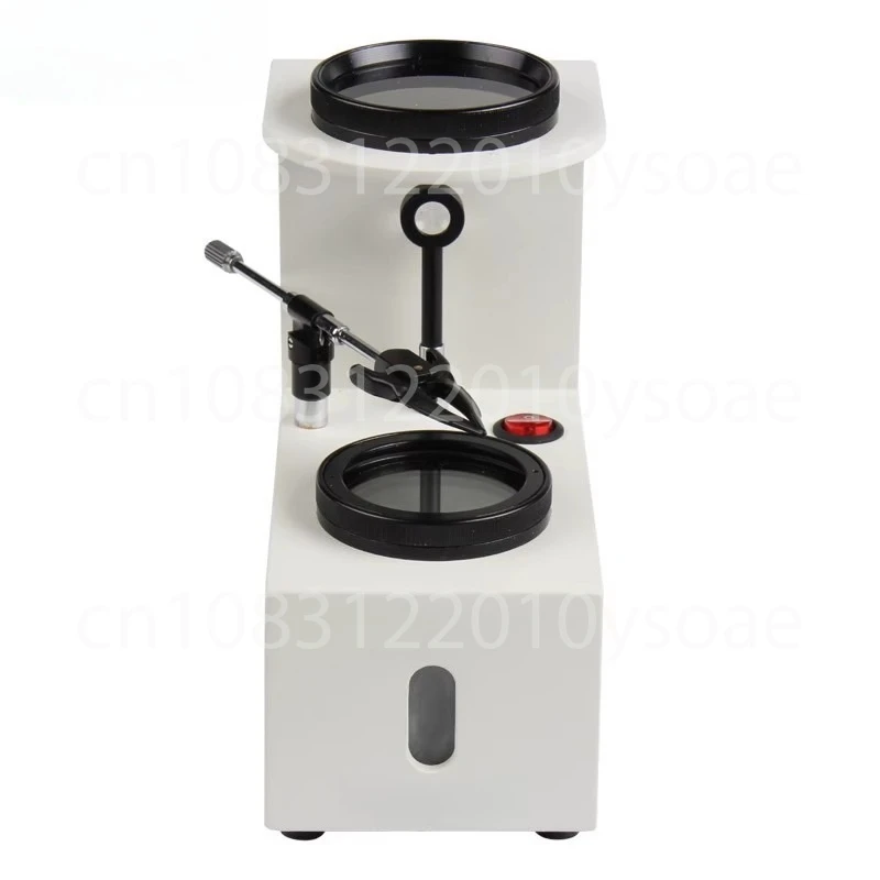 Polarising Microscope with Built-in Light Source for Jewellery Appraisal Cold Light Source with Interference Sphere