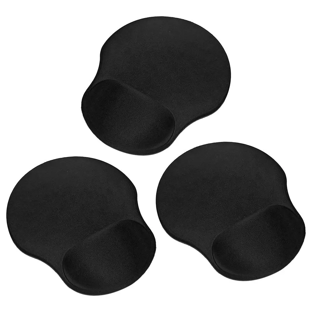 

3Pcs Ergonomic Wrist Rest Mouse Pad Anti-Skid Comfortable Office Computer Support Mat Wrist Pain Relief Gaming Mouse Mat