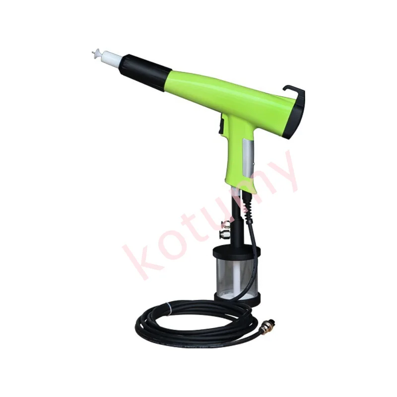 Upgraded Powder Coating Gun System Electrostatic Spraying Machine Digital Display Portable Powder Paint Gun