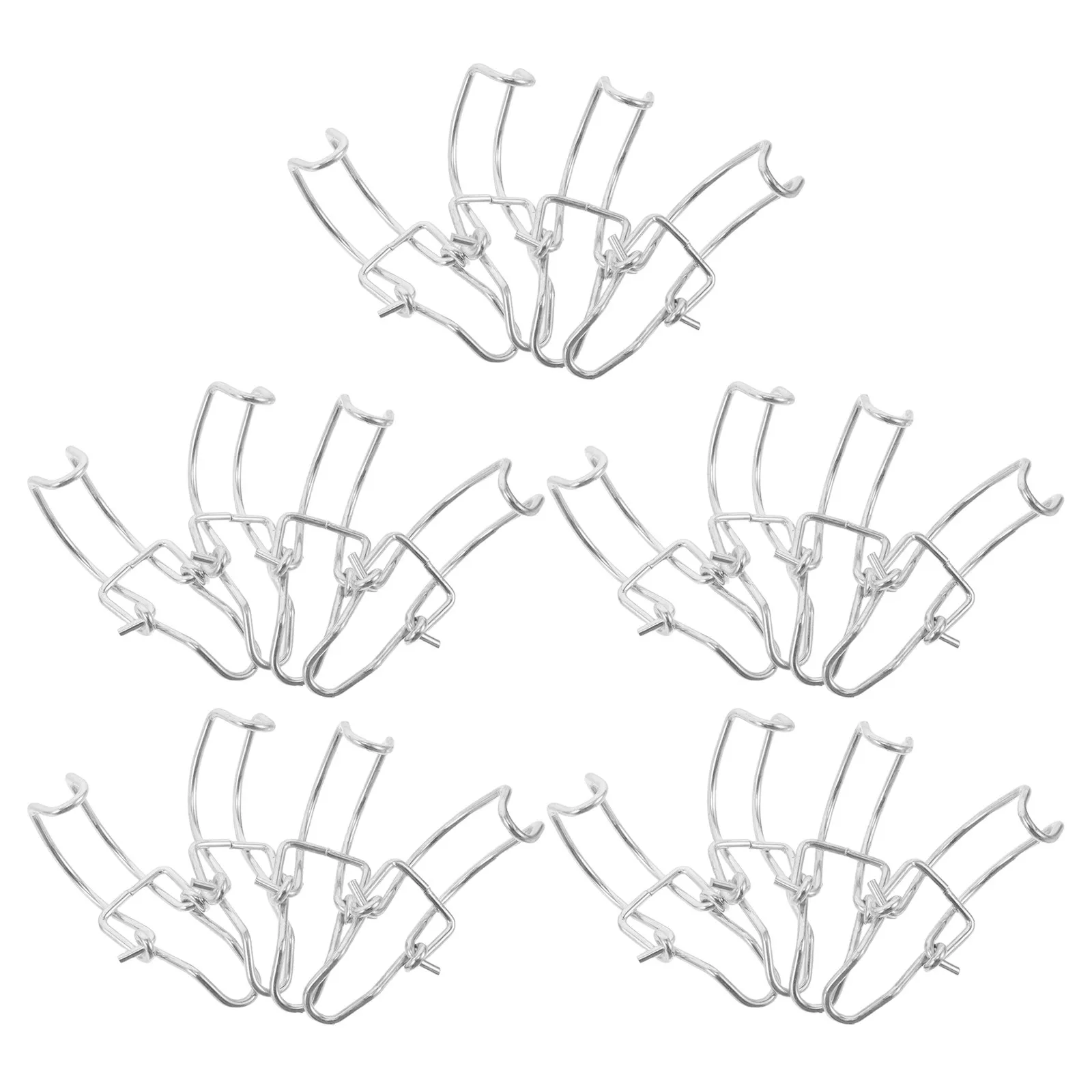 20Pcs Car Air Filter Clips Universal Air Filter Box Housing Clamps Precision Fastening for Intake Filtering System Enhanced