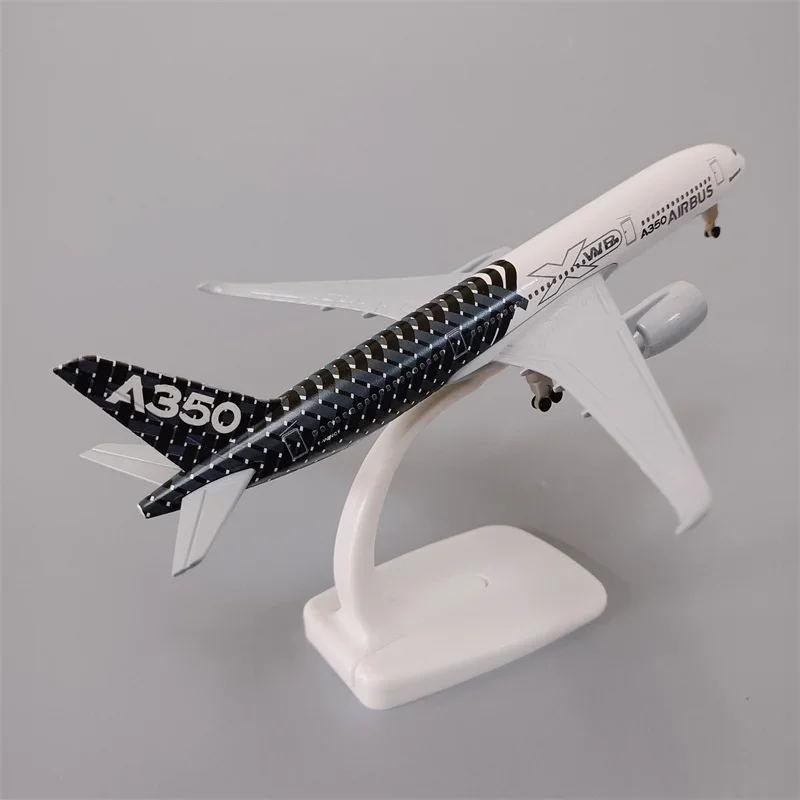 Modelo de aleación de Metal de 19cm, prototipo Airbus 350 A350 Airlines, modelo de avión Airways, modelo de avión, avión fundido a presión con trenes de aterrizaje