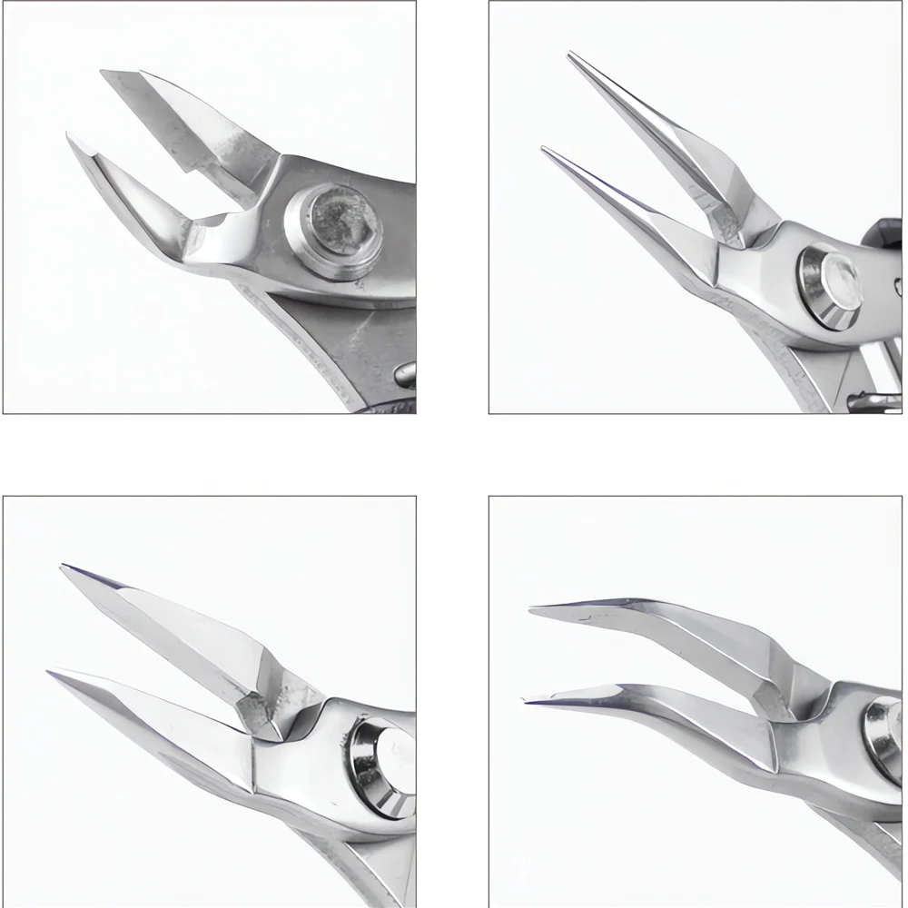 Multistyle Mini Wire Cutter Diagonal Pliers Small Cutter Electronic Pliers Wires Insulating Rubber Handle Model Hand Tools DIY