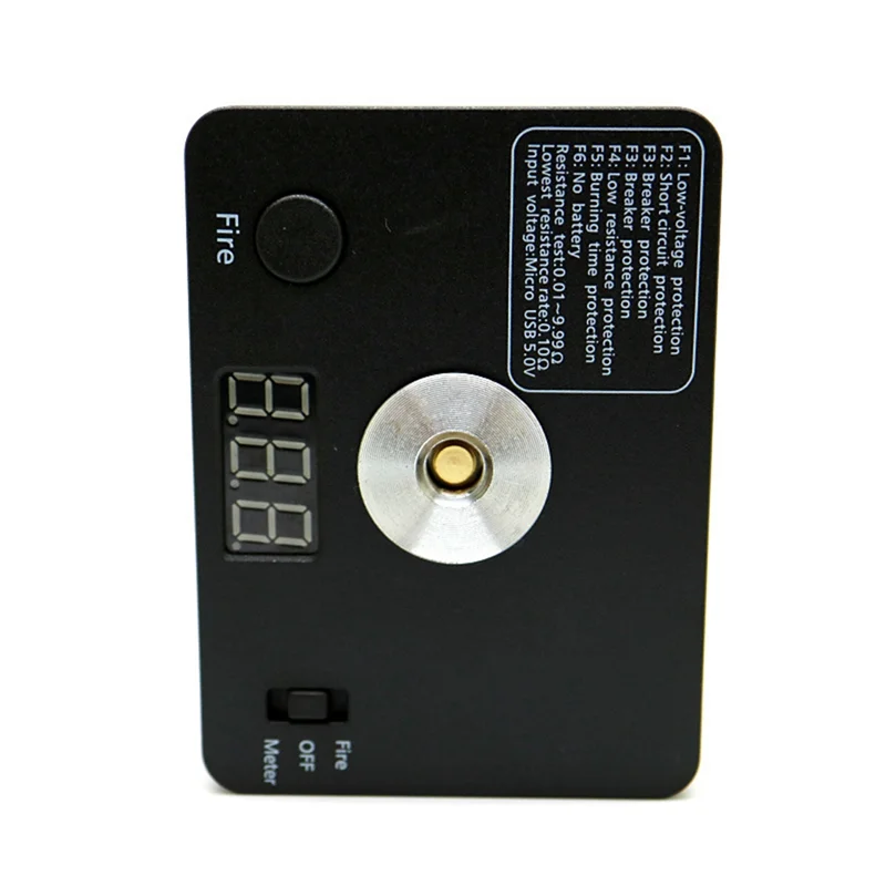 521 TAB Mini V3 Resistance Tester Tests Heater Wire Resistance And Burn With Charging Function Screen Display