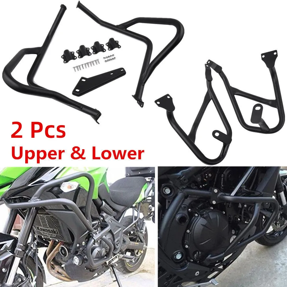 

Motorcycle Engine Tank Crash Bar Guard For 2015-2018 Kawasaki VERSYS650 KLE650