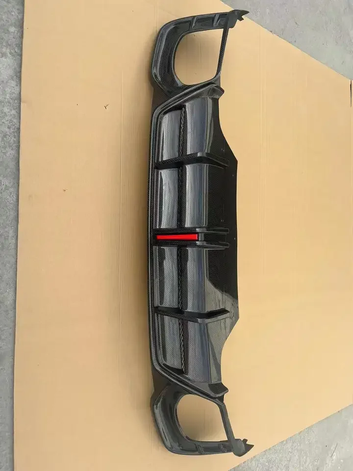 High Quality Carbon Fiber Rear Diffuser Rear Bumper Lip For S4/ RS4 B9.5 Perfect Fitment