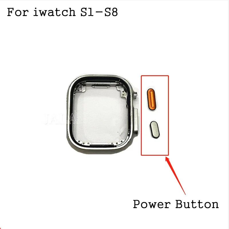 Original Power on/Off Button Key Replacement for Watch Series 1 2 3 4 5 6 7 8 Power Side Key S1 S2 S3 S4 S5 S6 S7 S8 SE